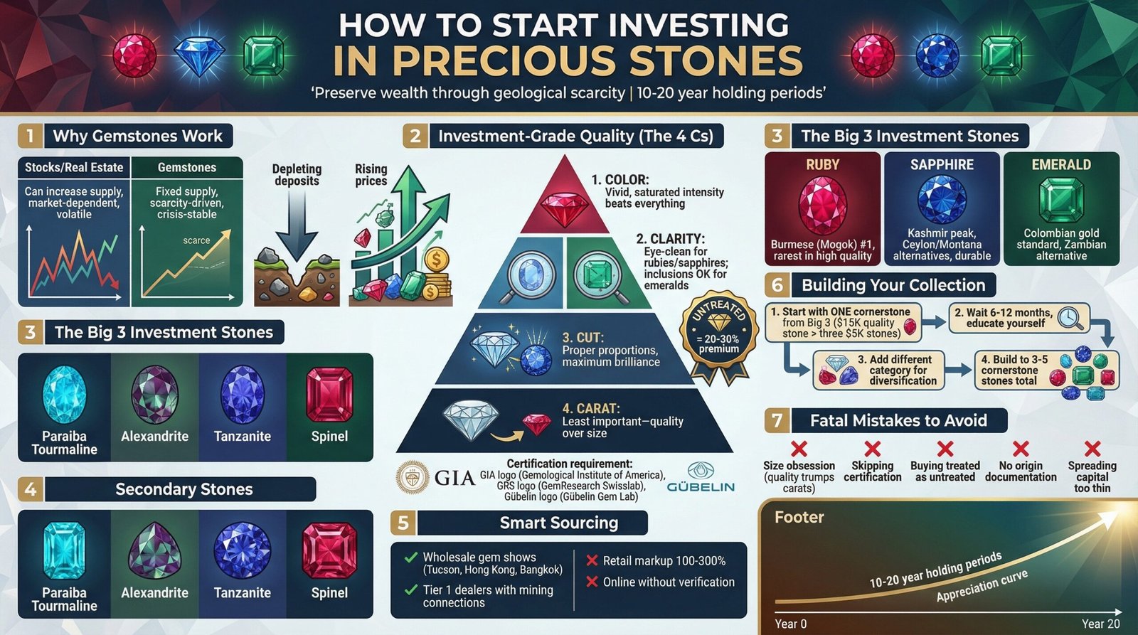 How to Start Investing in Precious Stones